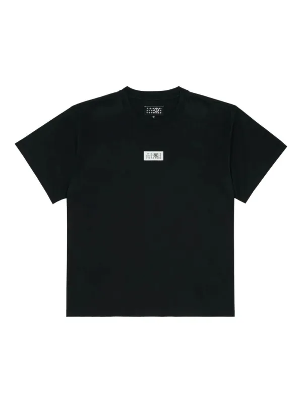 BLACK TSHIRT WITH NUMERIC SIGNATURE PATCH sold by Lord & Taylor