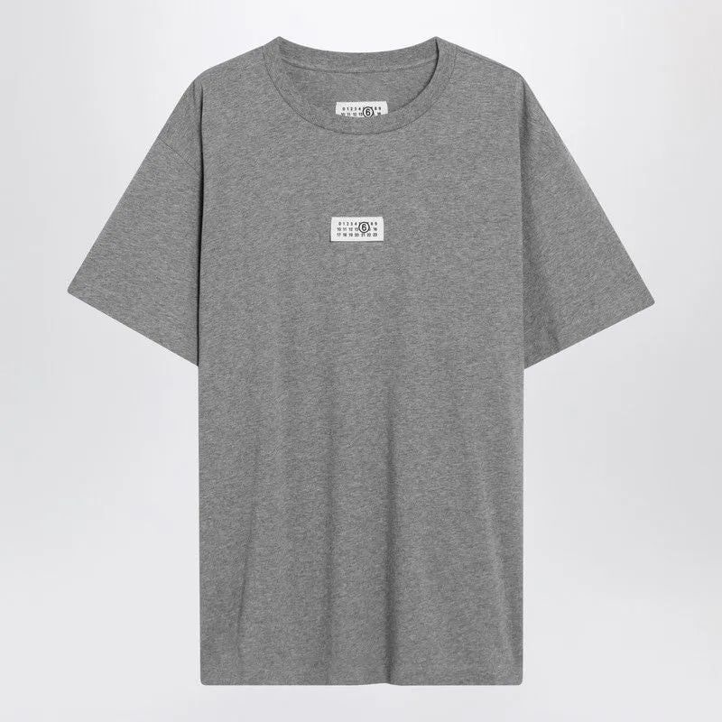 LIGHT GREY TSHIRT WITH NUMERIC SIGNATURE PATCH sold by Lord & Taylor