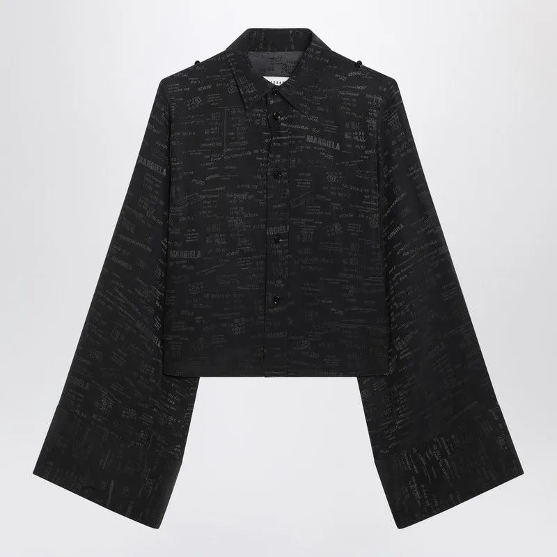 SHIRT WITH ALLOVER LOGO GRAPHIC sold by Lord & Taylor