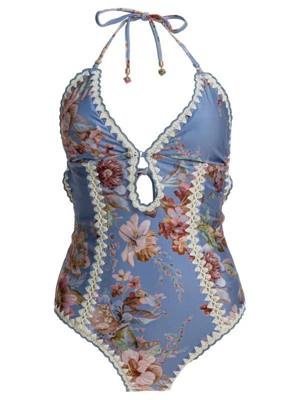 "AWAKEN CROCHET KEYHOLE" SWIMSUIT sold by Lord & Taylor