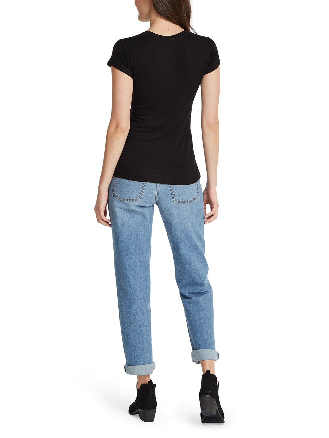 Bebe Floral Logo Graphic Tee sold by Lord & Taylor product image thumbnail 2