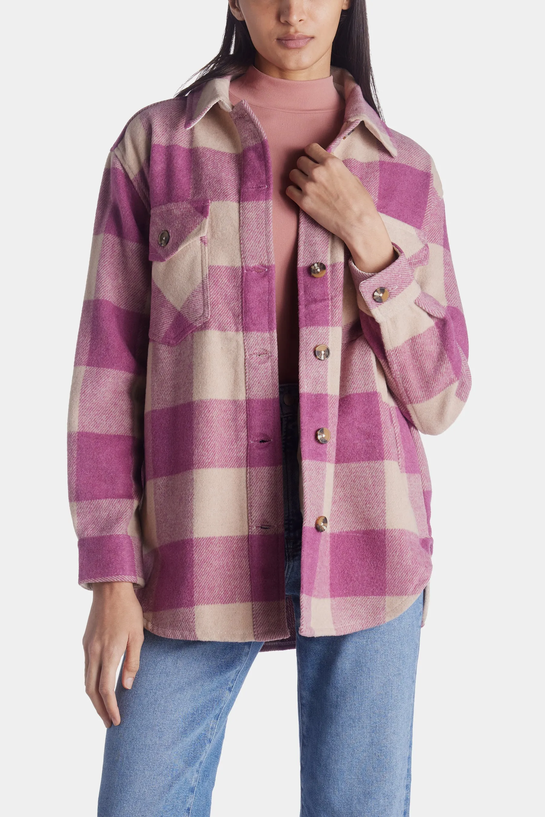 Plaid Shacket sold by Lord & Taylor product image thumbnail 3