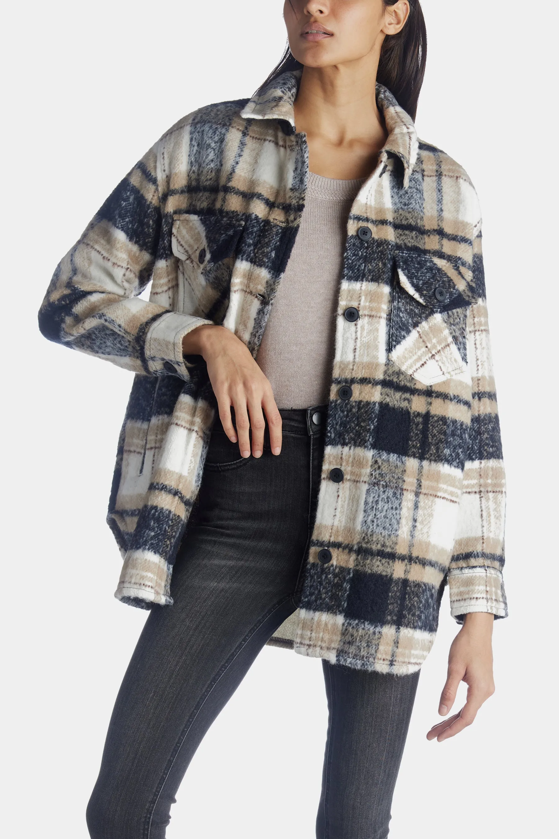 Plaid Shacket sold by Lord & Taylor product image thumbnail 2