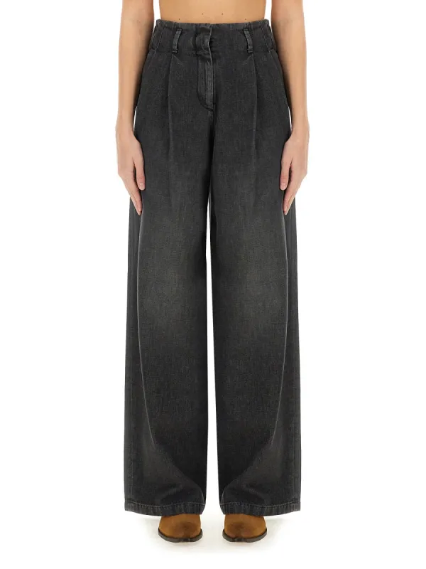 JEANS WITH PENCE made by Golden Goose