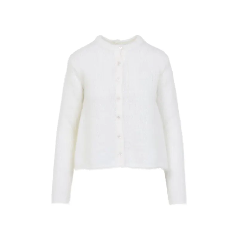WHITE MOHAIR CARDIGAN sold by Lord & Taylor