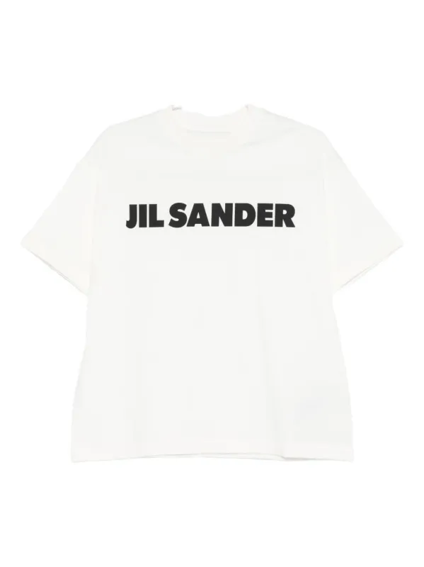 WHITE OVERSIZE LOGO COTTON T-SHIRT sold by Lord & Taylor