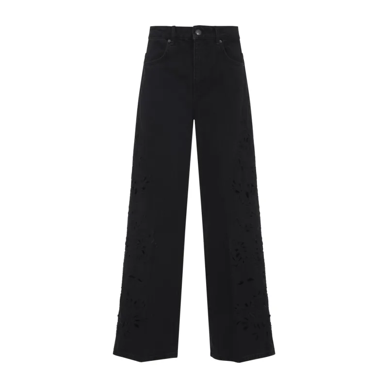 RICHILIEU DENIM PANTS made by FARM Rio