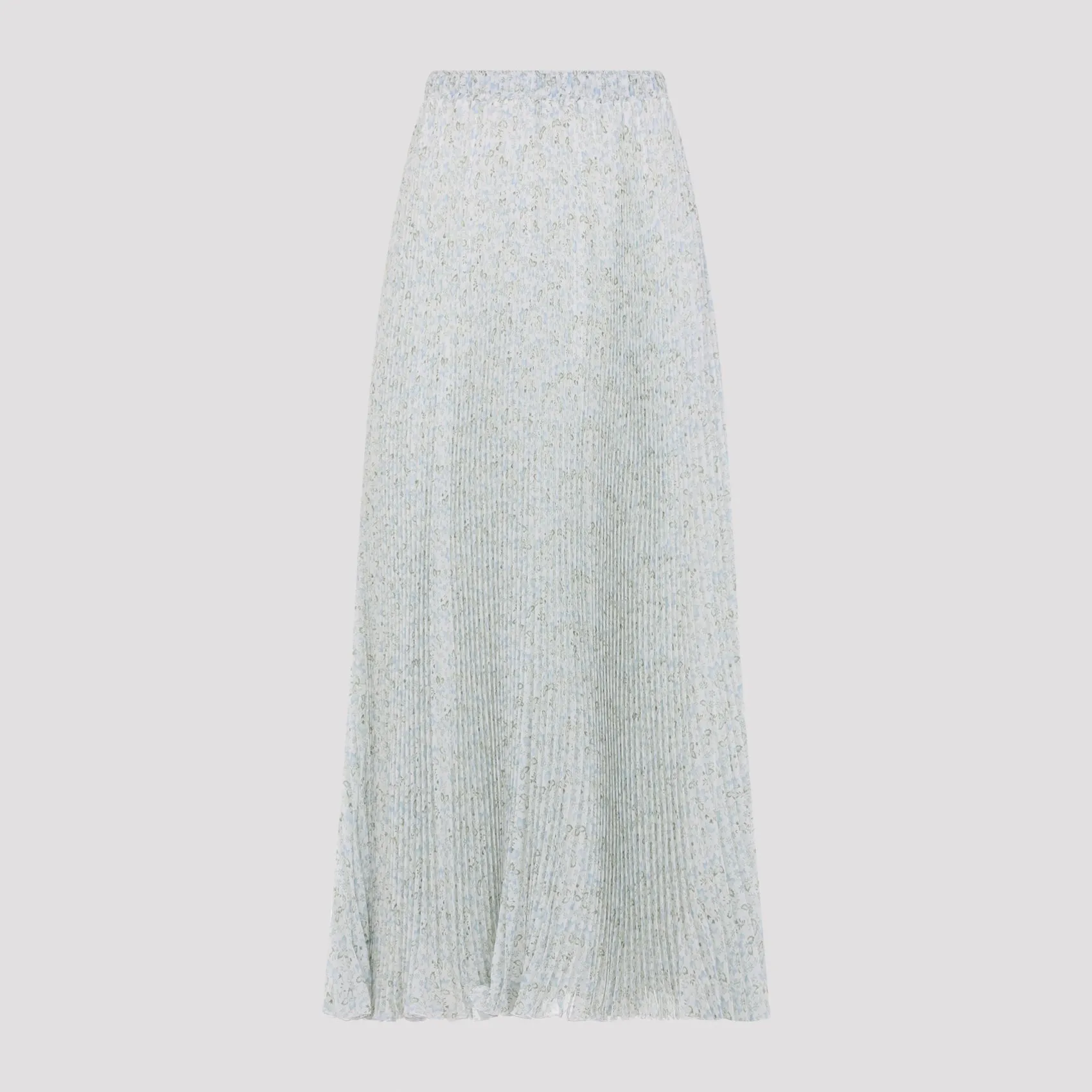 MIDI PLISSE PRINTED SKIRT sold by Lord & Taylor product image thumbnail 2