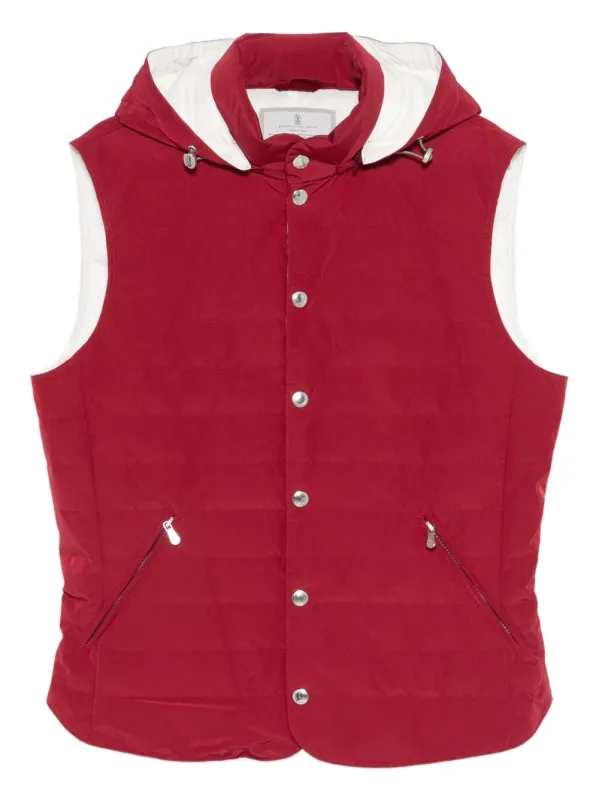 HOODED DOWN VEST sold by Lord & Taylor