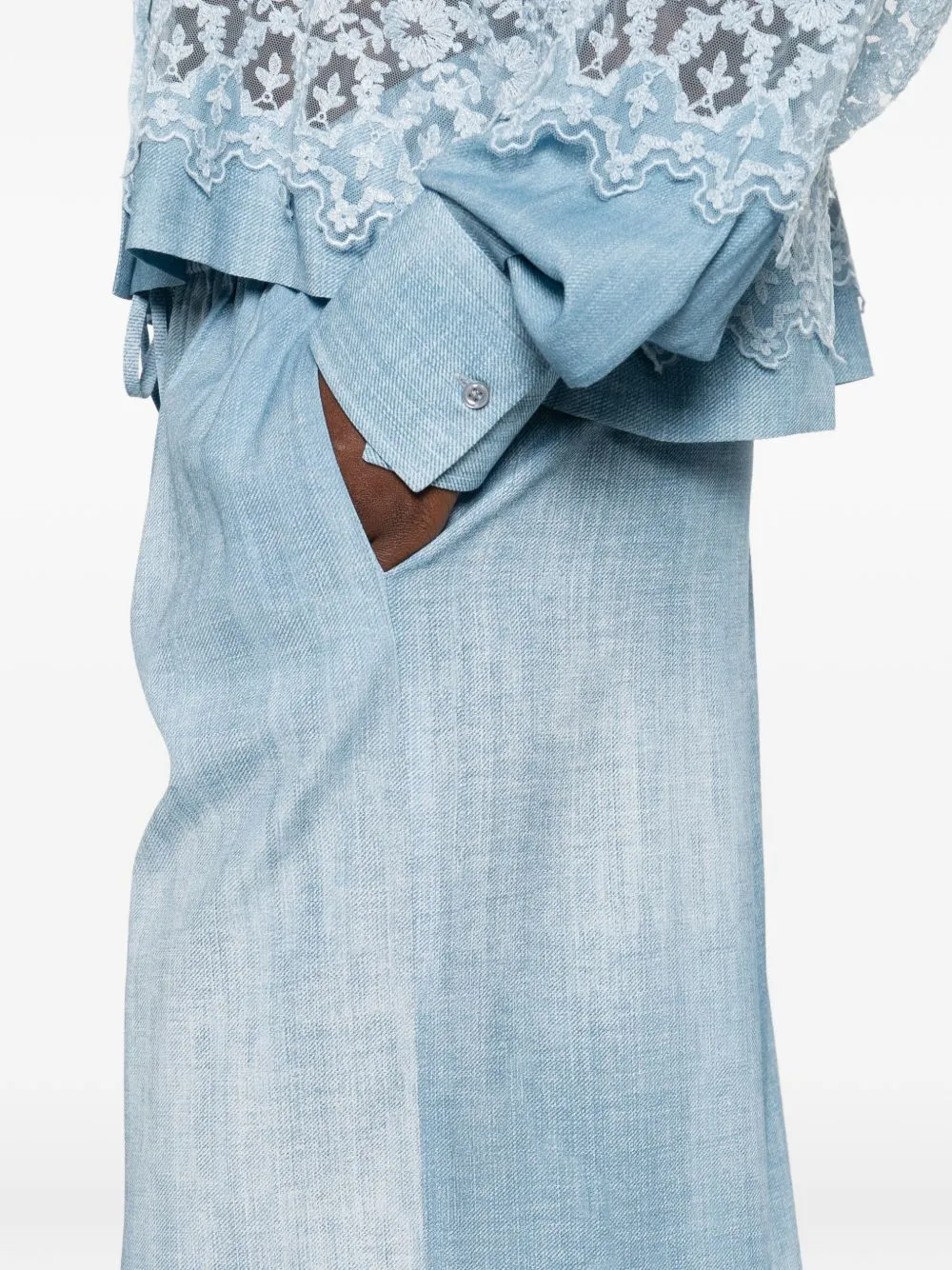 WIDE-LEG TROUSERS sold by Lord & Taylor product image thumbnail 2