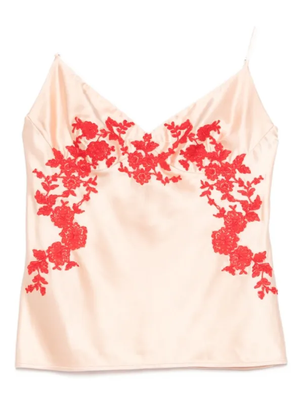 EMBROIDERED TOP made by Ermanno Scervino