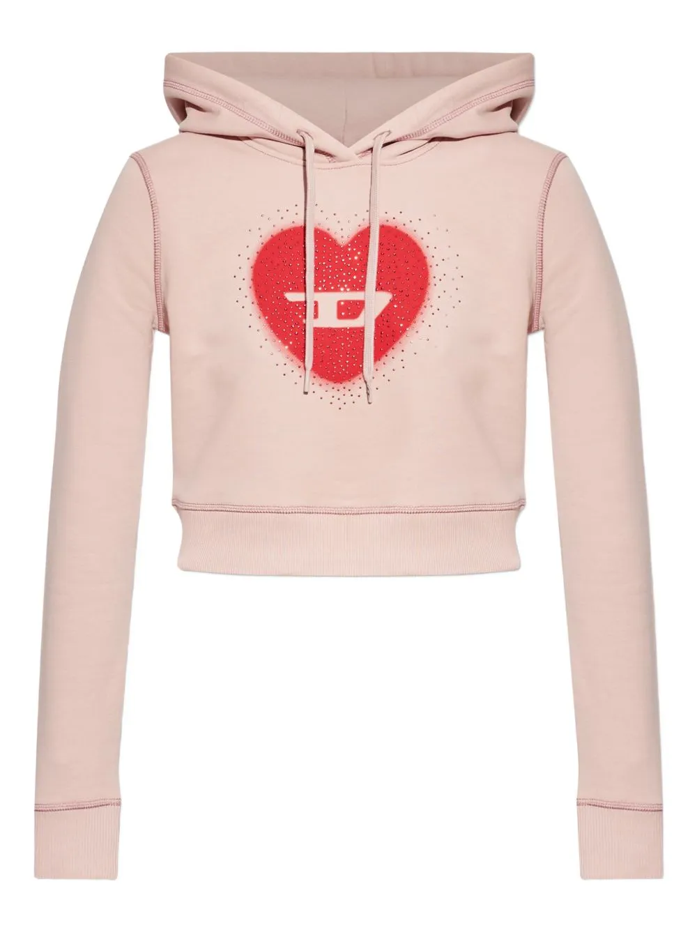 HEART COTTON HOODIE sold by Lord & Taylor