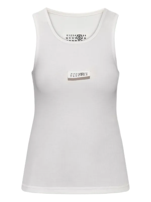 LOGO COTTON TANK TOP sold by Lord & Taylor