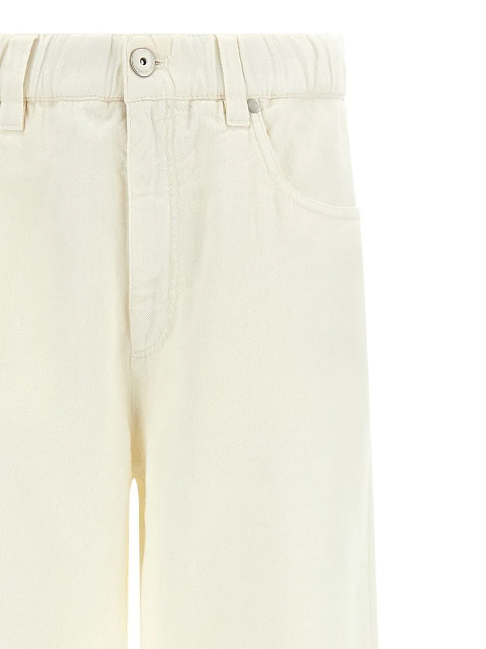 COTTON AND LINEN BLEND TROUSERS sold by Lord & Taylor product image thumbnail 3
