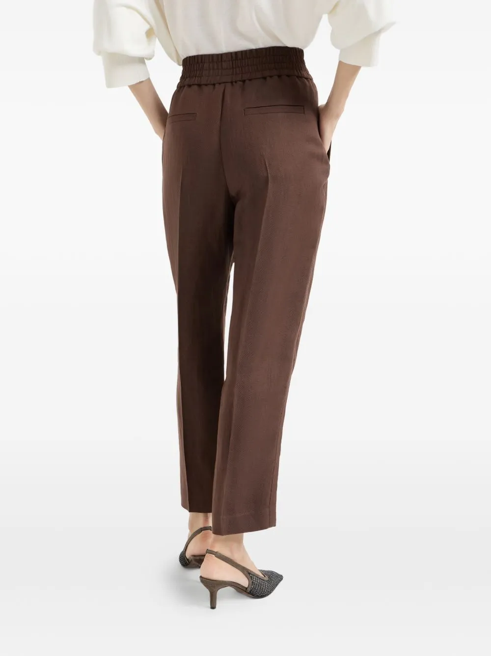 LINEN BLEND TROUSERS sold by Lord & Taylor product image thumbnail 2
