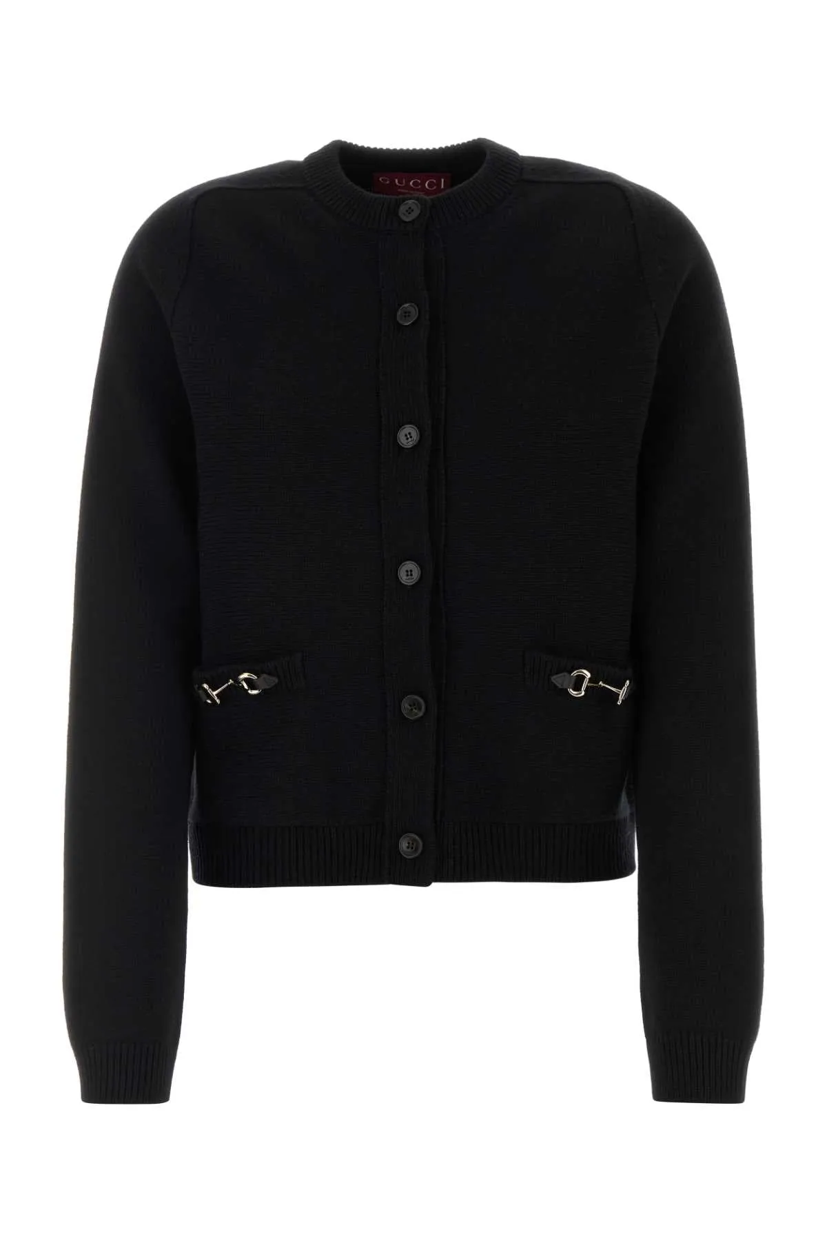 BLACK WOOL BLEND CARDIGAN sold by Lord & Taylor