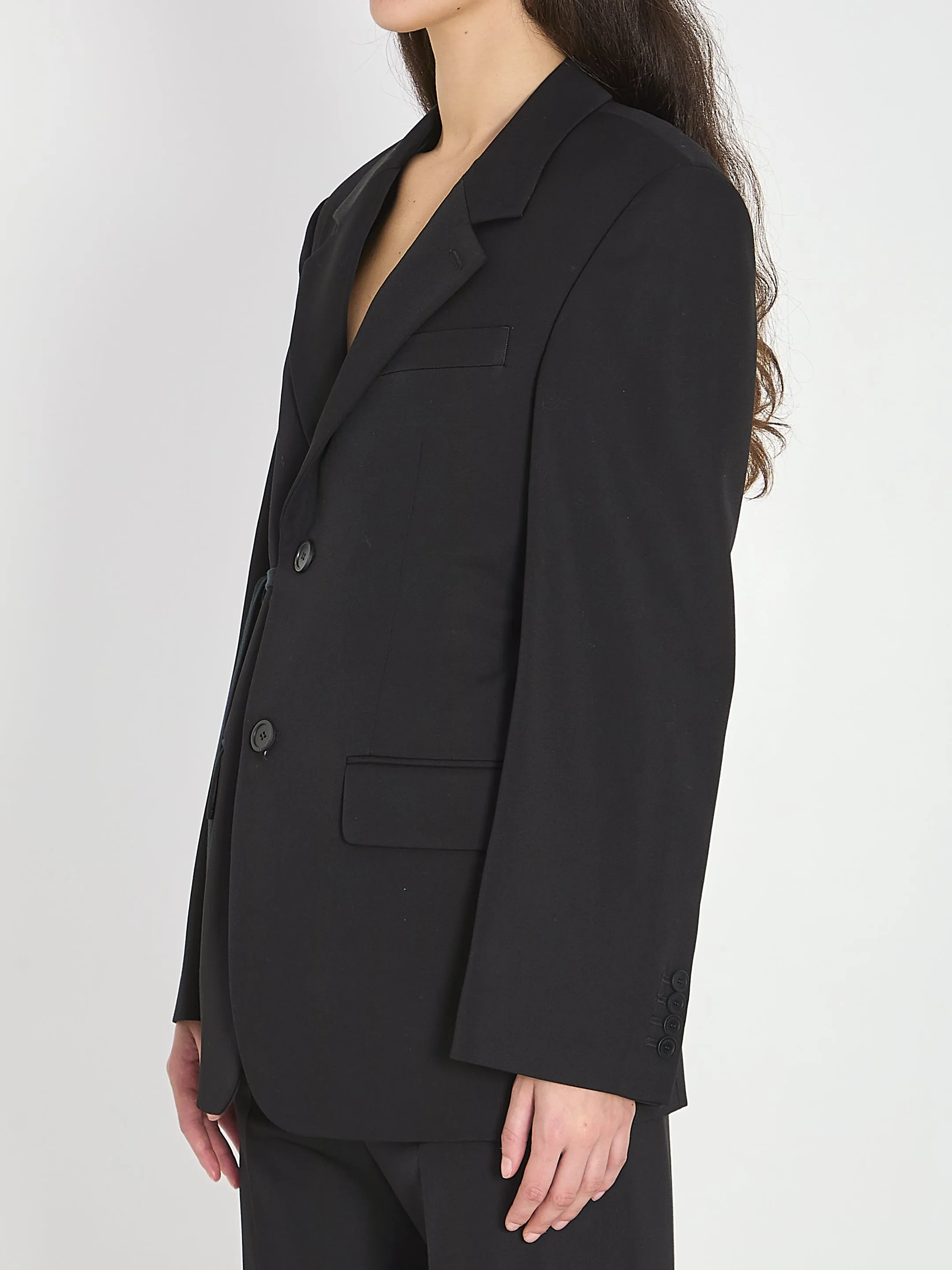 TAILORED WRAP JACKET sold by Lord & Taylor product image thumbnail 2
