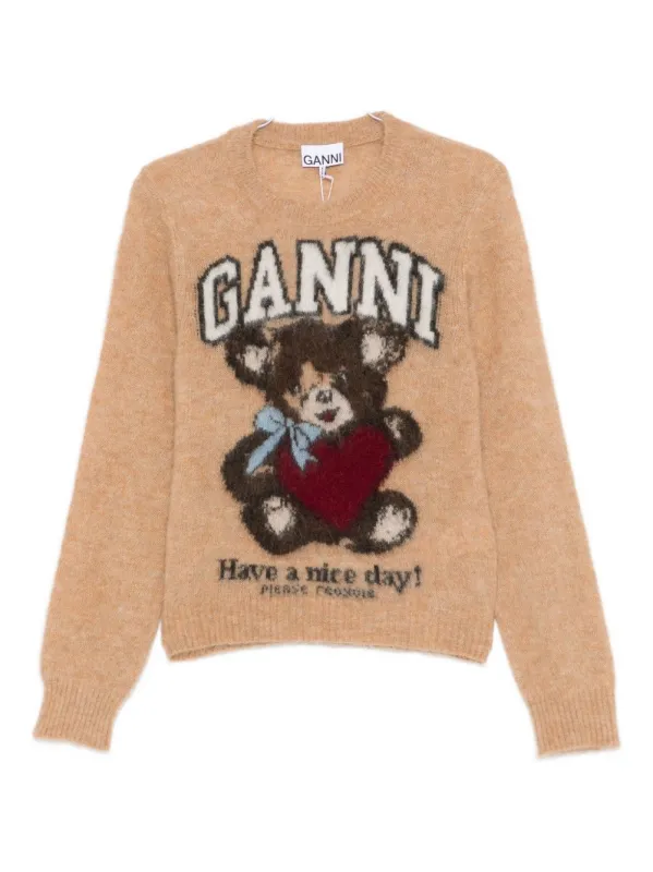 WOOL CREWNECK SWEATER made by Ganni