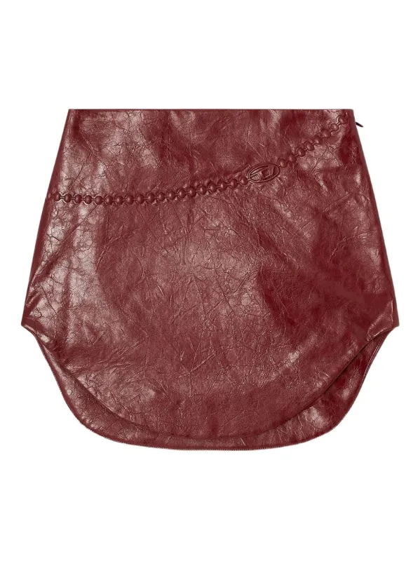 FAUX LEATHER MINI SKIRT sold by Lord & Taylor