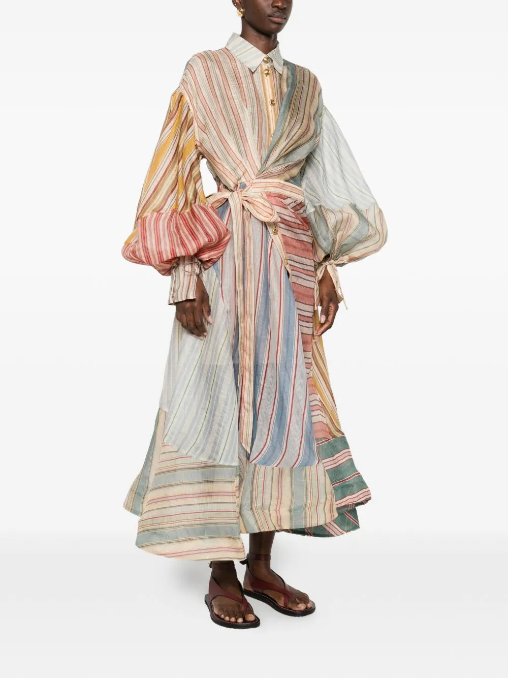 REBELLION LINEN AND SILK DRESS sold by Lord & Taylor product image thumbnail 5