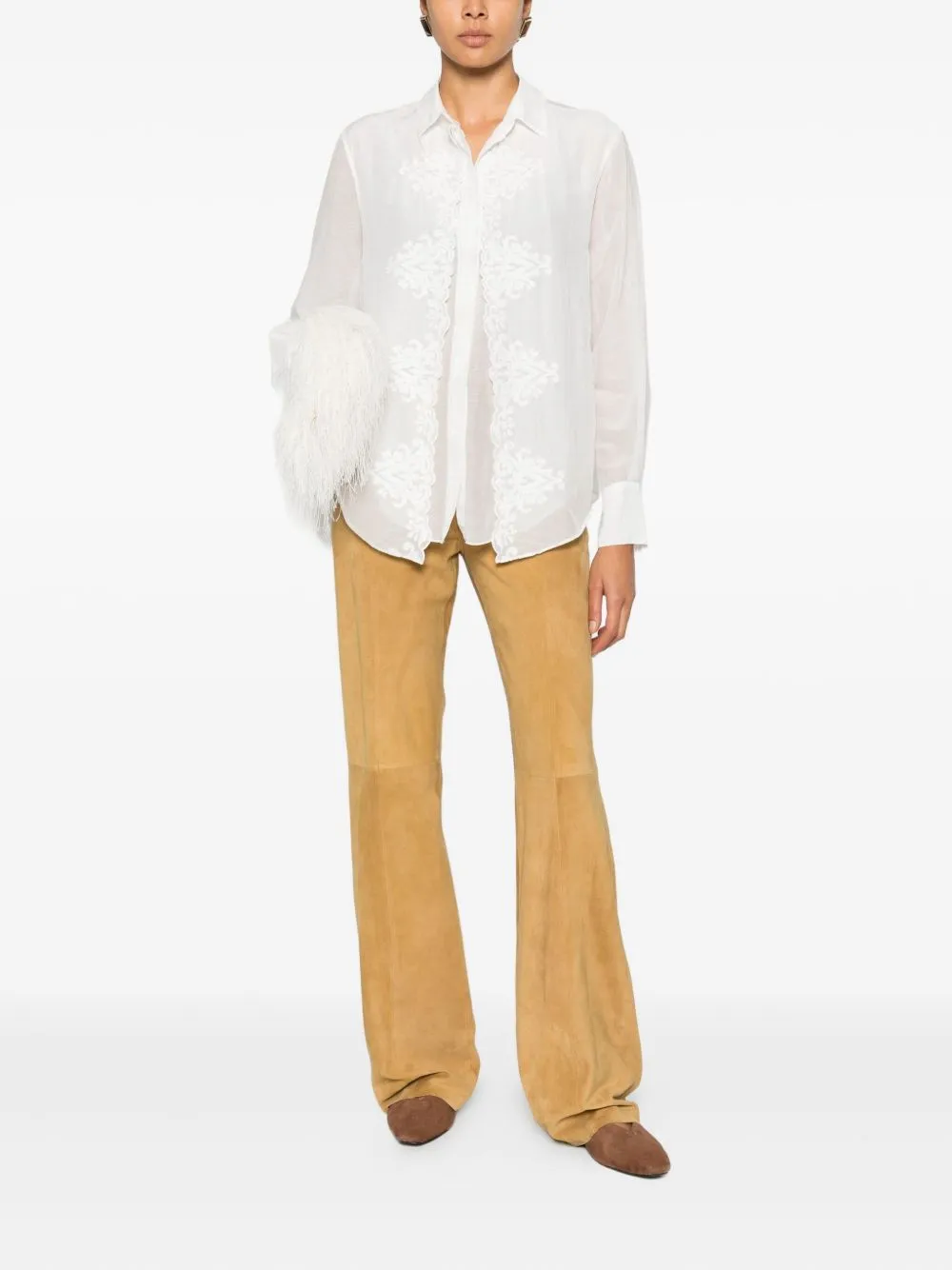 EMBROIDERED SHIRT sold by Lord & Taylor product image thumbnail 2