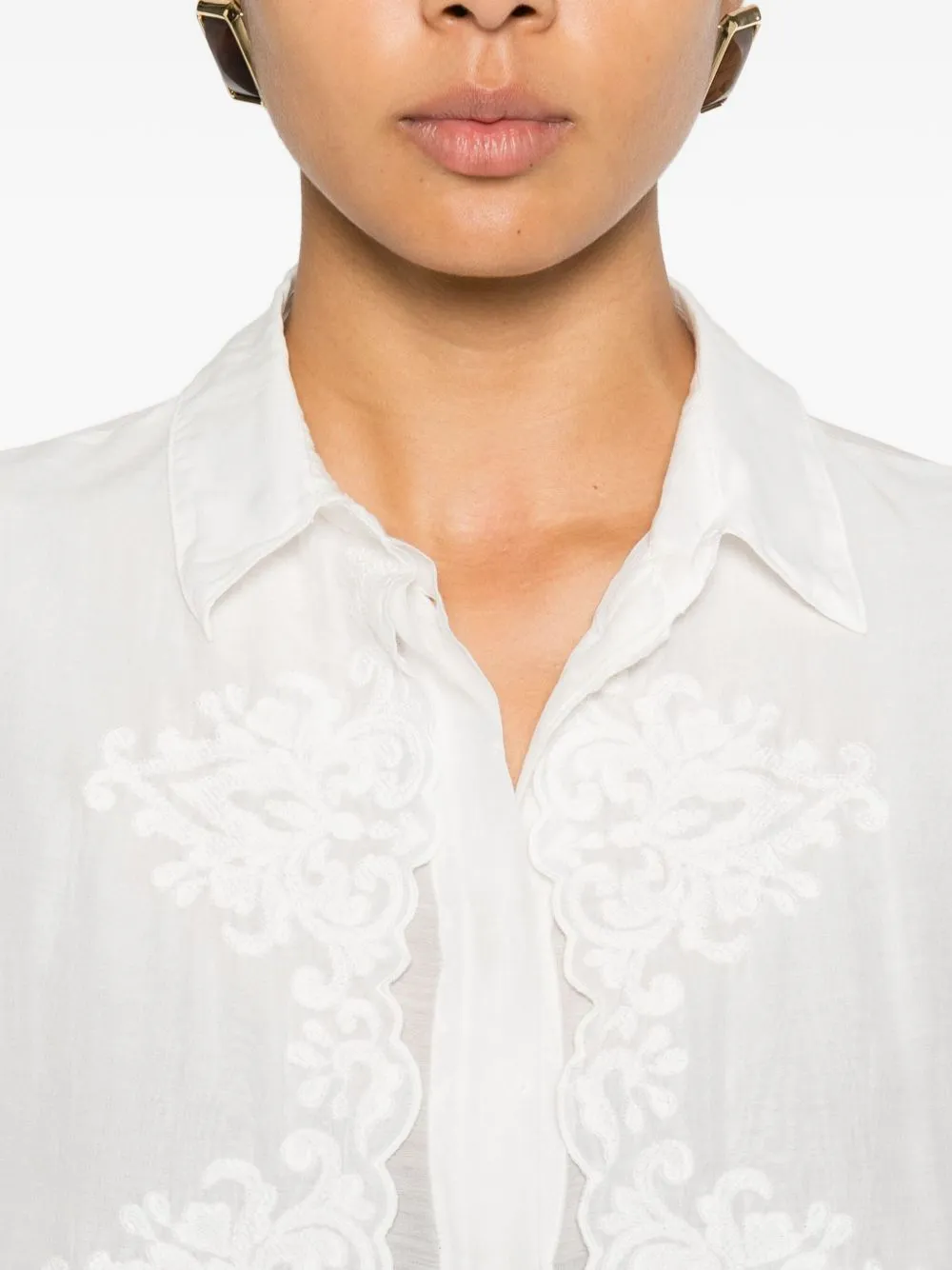 EMBROIDERED SHIRT sold by Lord & Taylor product image thumbnail 3