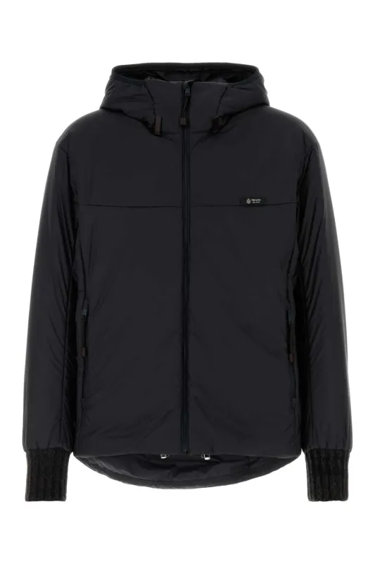CHARCOAL RE-NYLON PADDED JACKET sold by Lord & Taylor