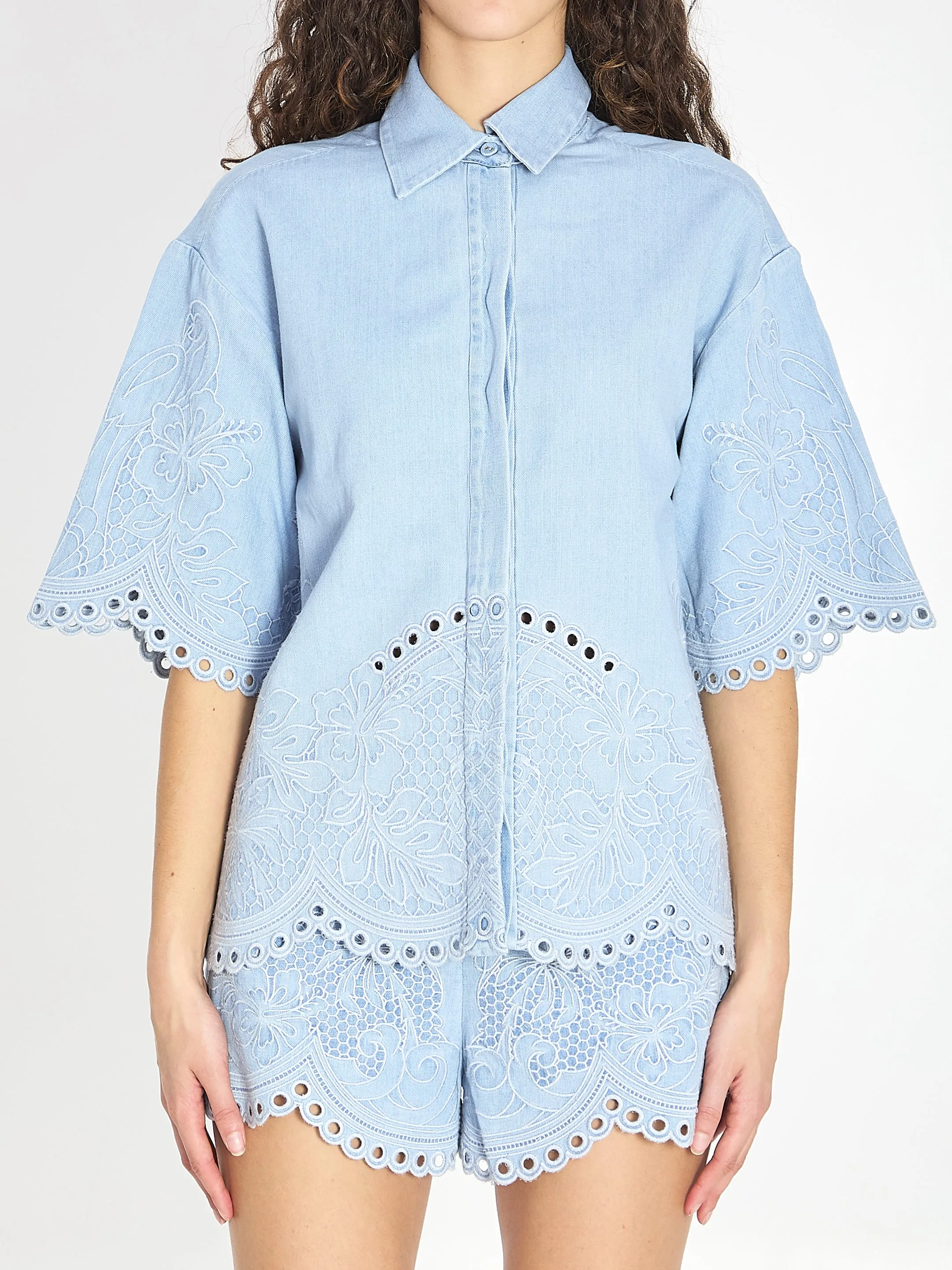 DAYLIGHT DENIM SHIRT sold by Lord & Taylor