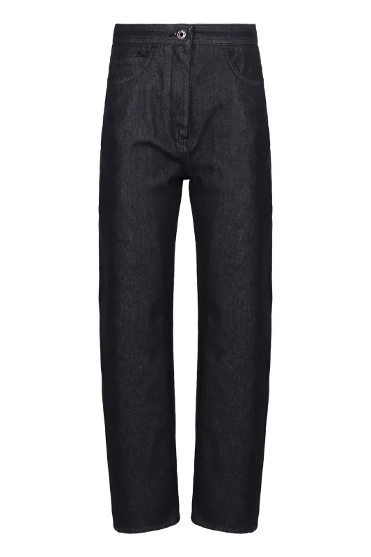 COTTON PANTS DENIM EFFECT sold by Lord & Taylor