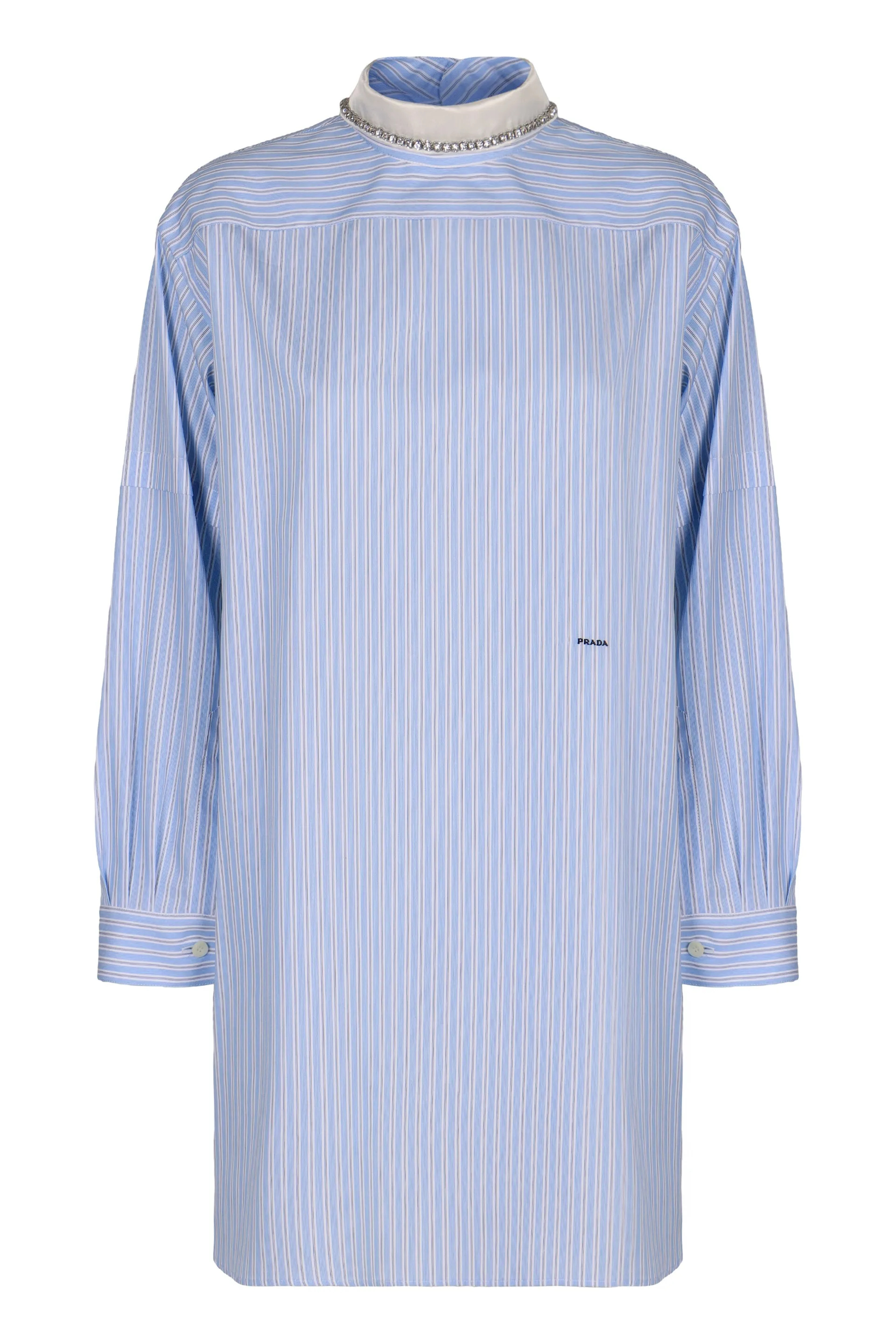 STRIPE POPLIN TOP sold by Lord & Taylor