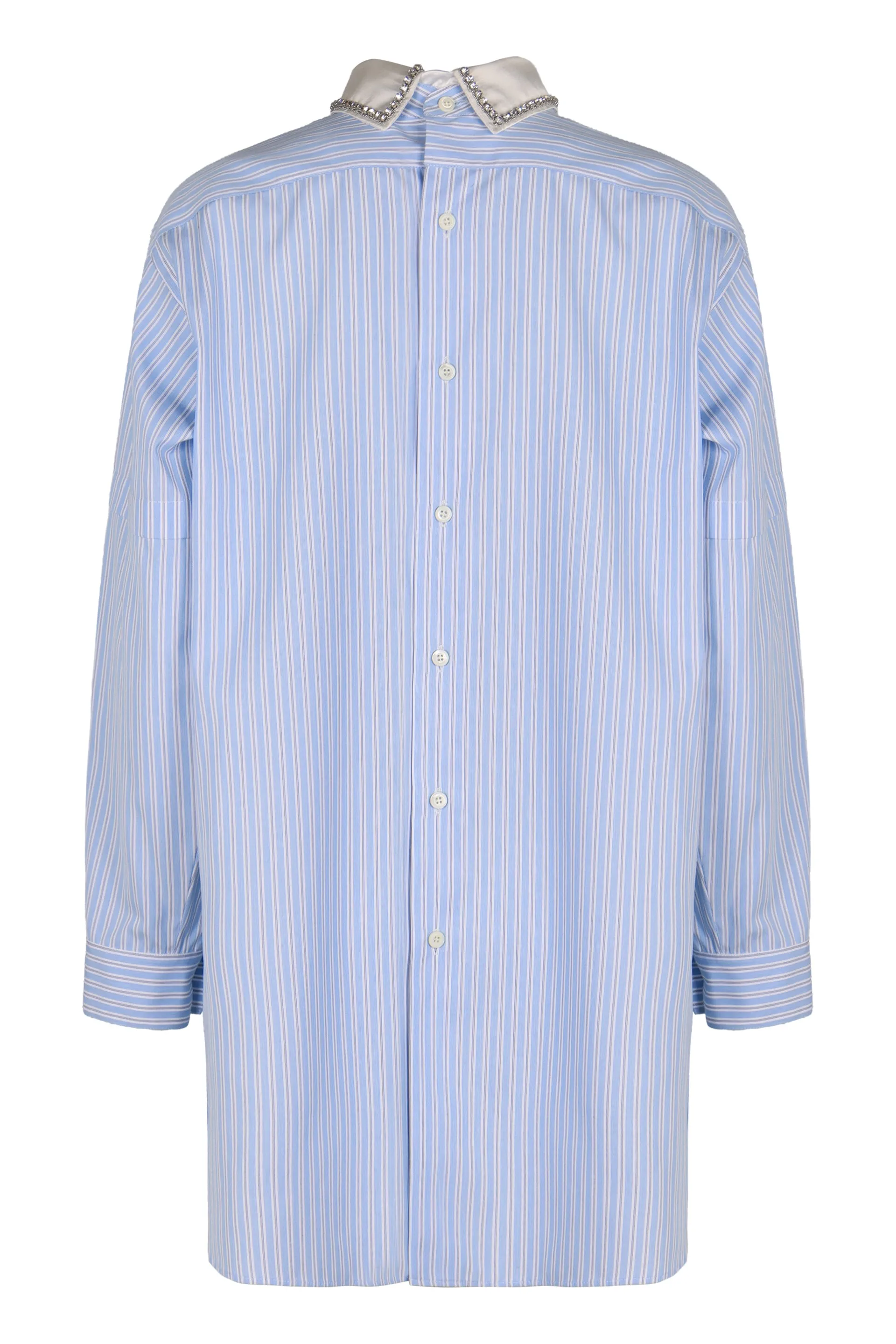STRIPE POPLIN TOP sold by Lord & Taylor product image thumbnail 2