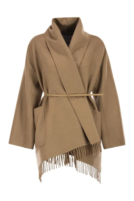 MXMABILITA - CAMEL CARDIGAN COAT made by MaxMara
