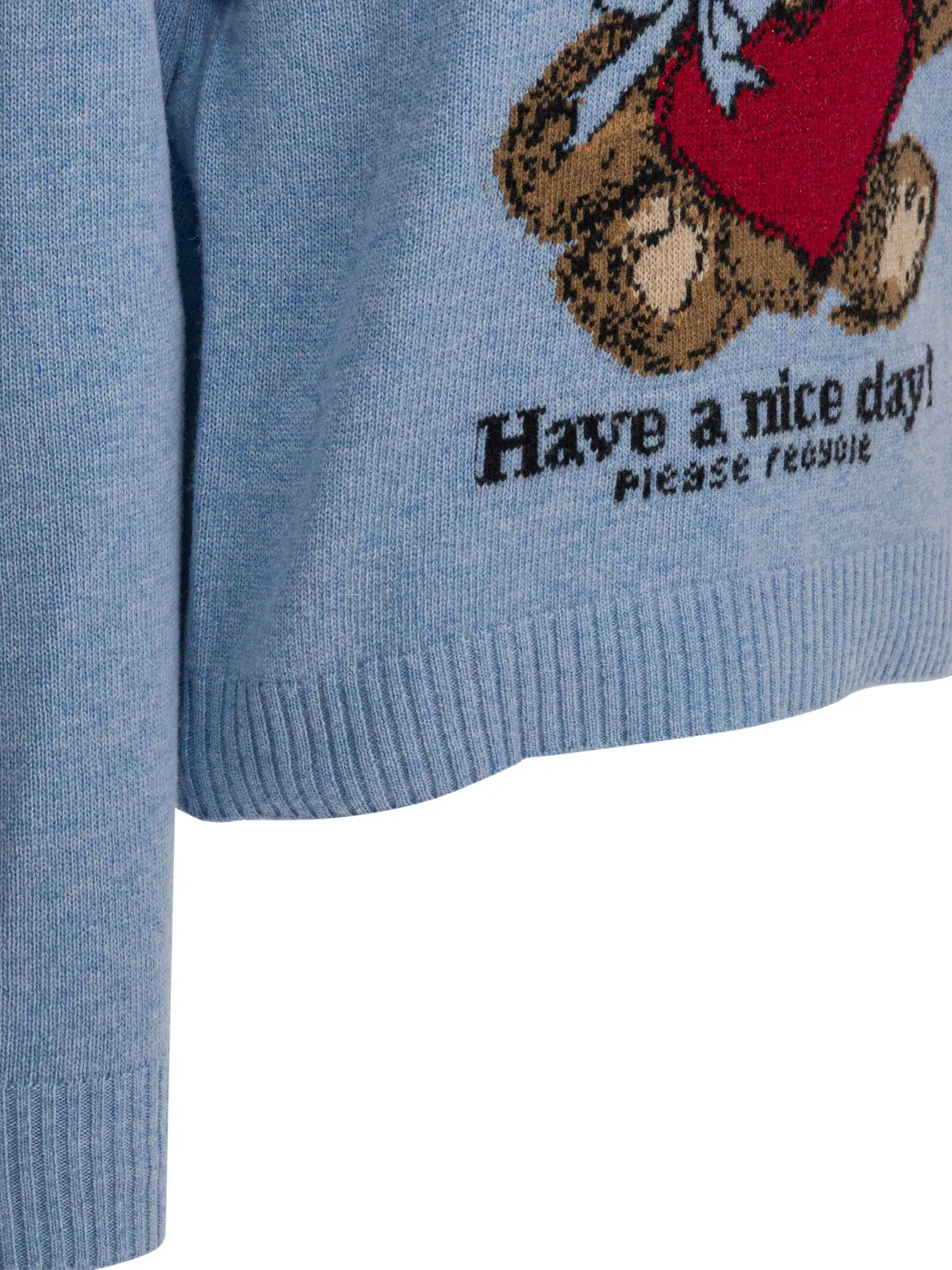 Wool sweater with print sold by Lord & Taylor product image thumbnail 4