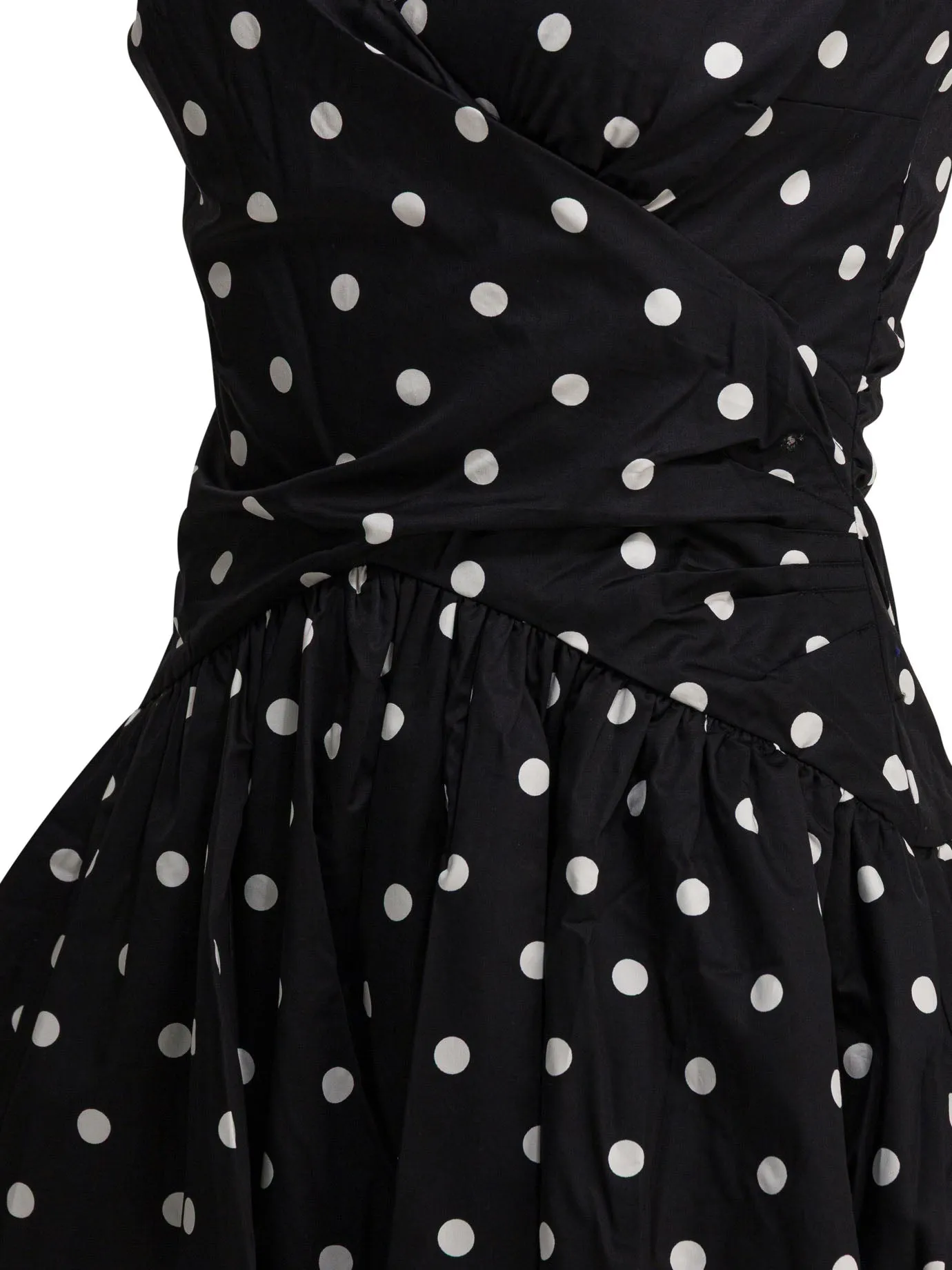 Polka dot flared dress sold by Lord & Taylor product image thumbnail 4