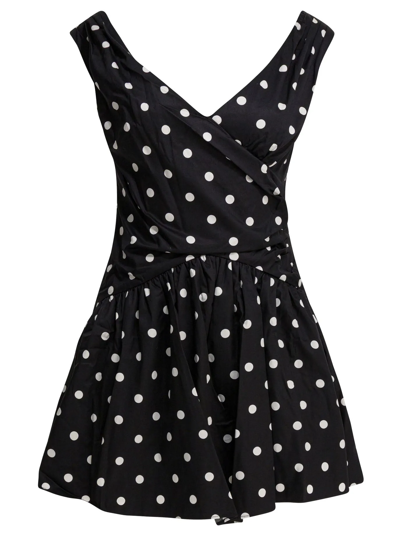 Polka dot flared dress sold by Lord & Taylor