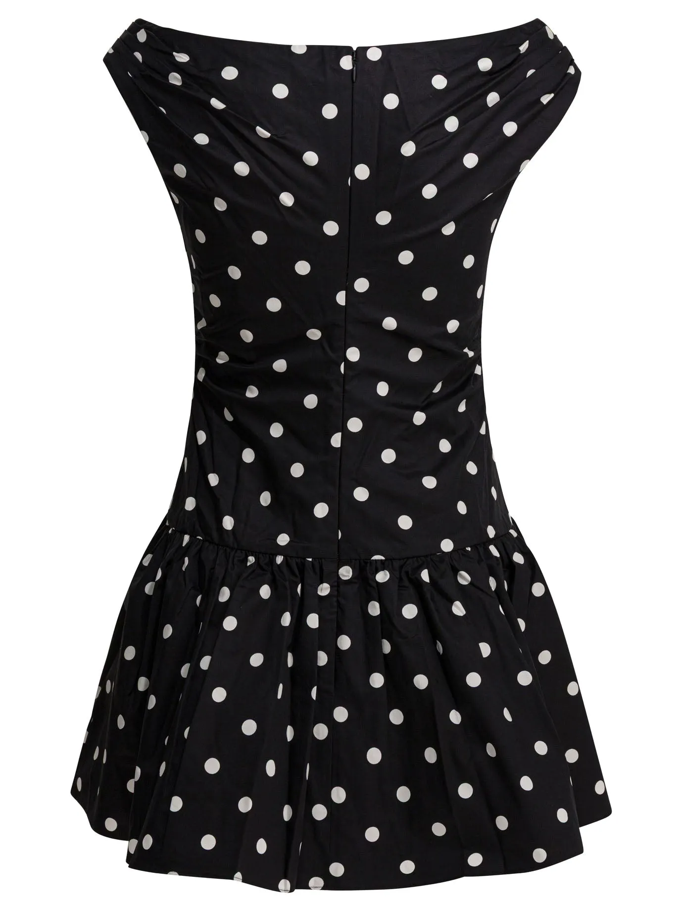 Polka dot flared dress sold by Lord & Taylor product image thumbnail 2