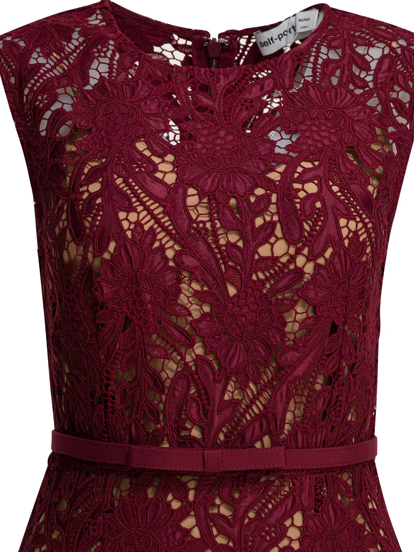 Lace sheath midi dress sold by Lord & Taylor product image thumbnail 3