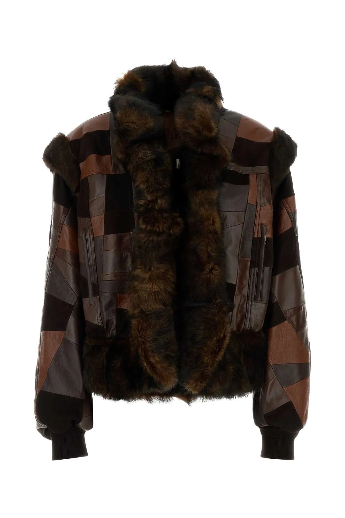 MULTICOLOR LEATHER JACKET sold by Lord & Taylor