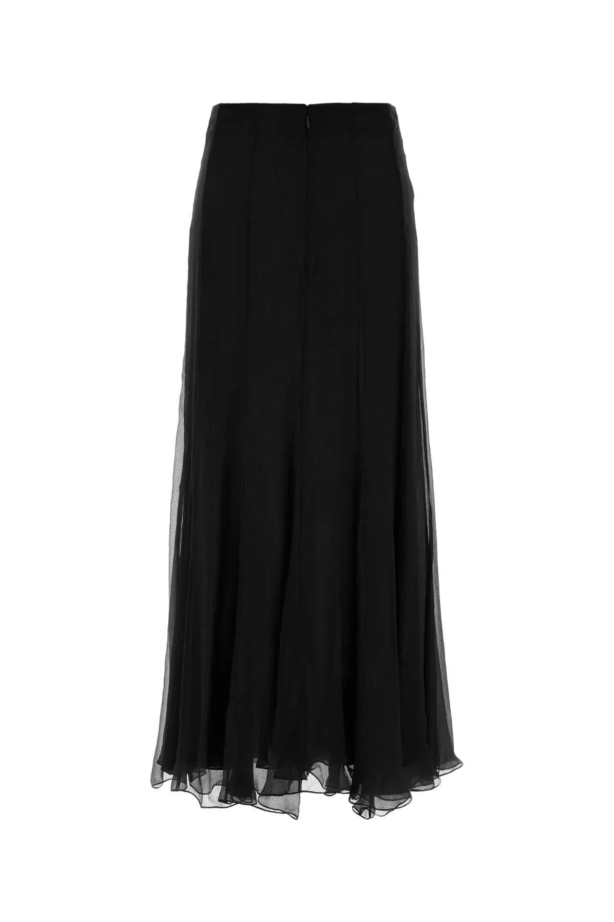 BLACK CHIFFON SKIRT sold by Lord & Taylor product image thumbnail 2