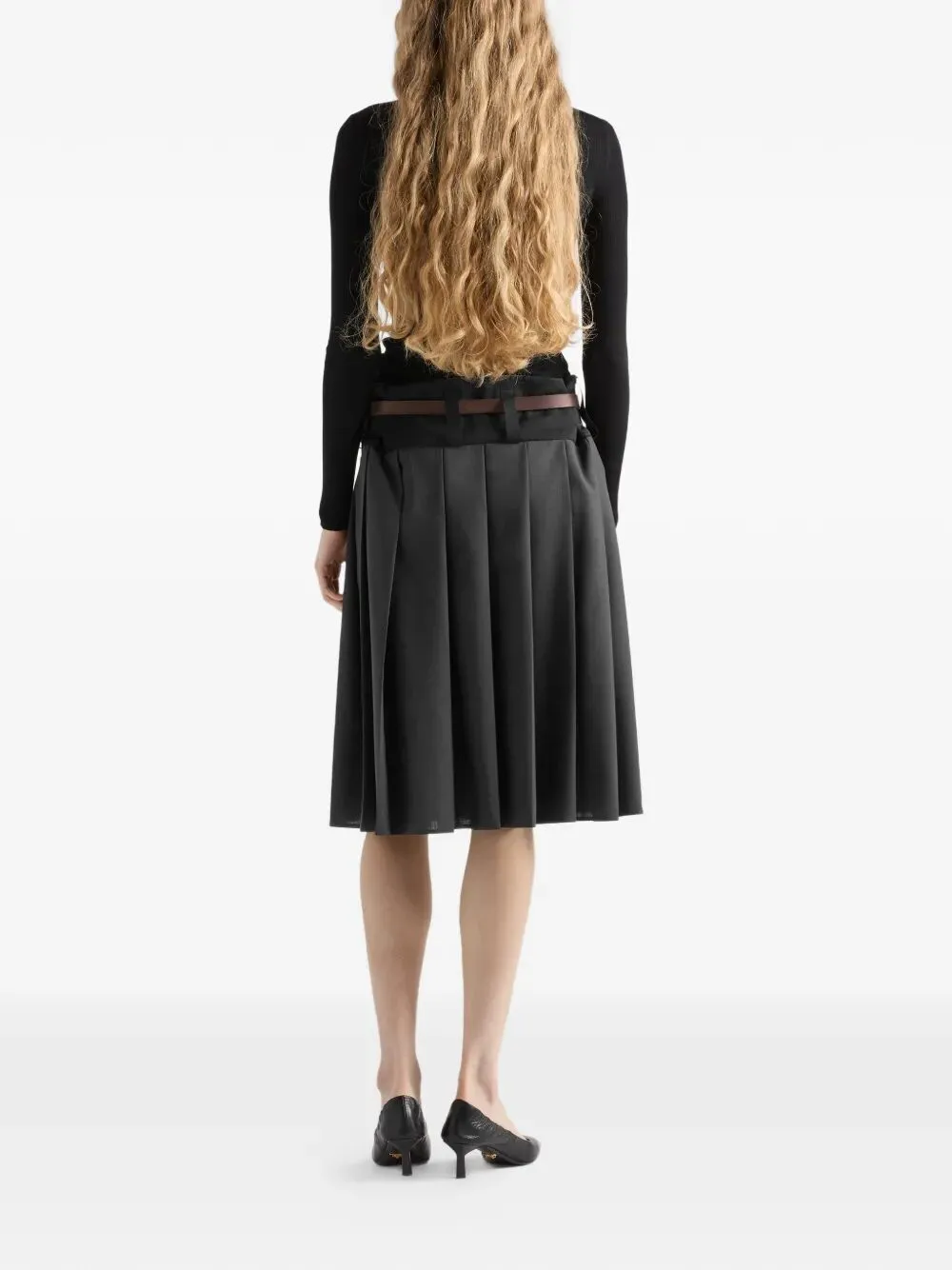 BLACK WOOL SWEATER sold by Lord & Taylor product image thumbnail 3