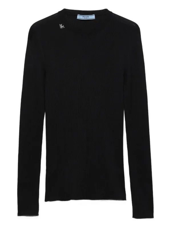 BLACK WOOL SWEATER sold by Lord & Taylor