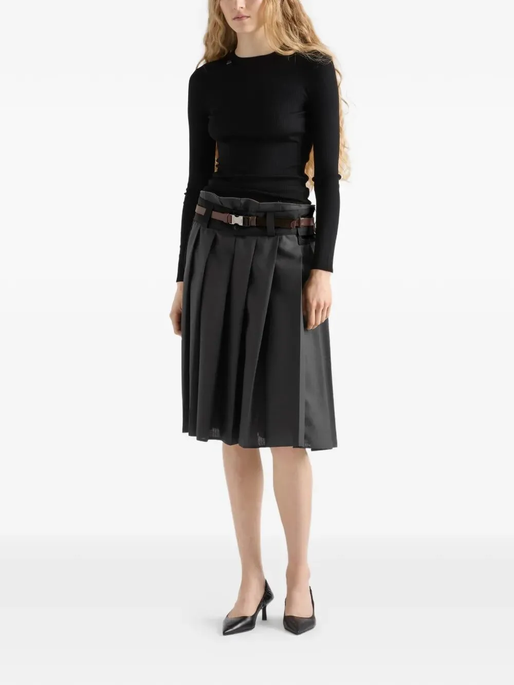 BLACK WOOL SWEATER sold by Lord & Taylor product image thumbnail 2