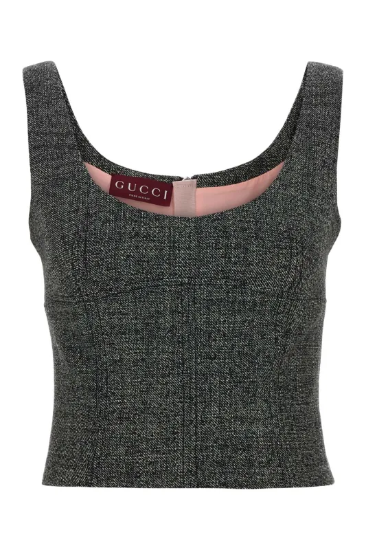 TWO-TONE WOOL TANK TOP sold by Lord & Taylor