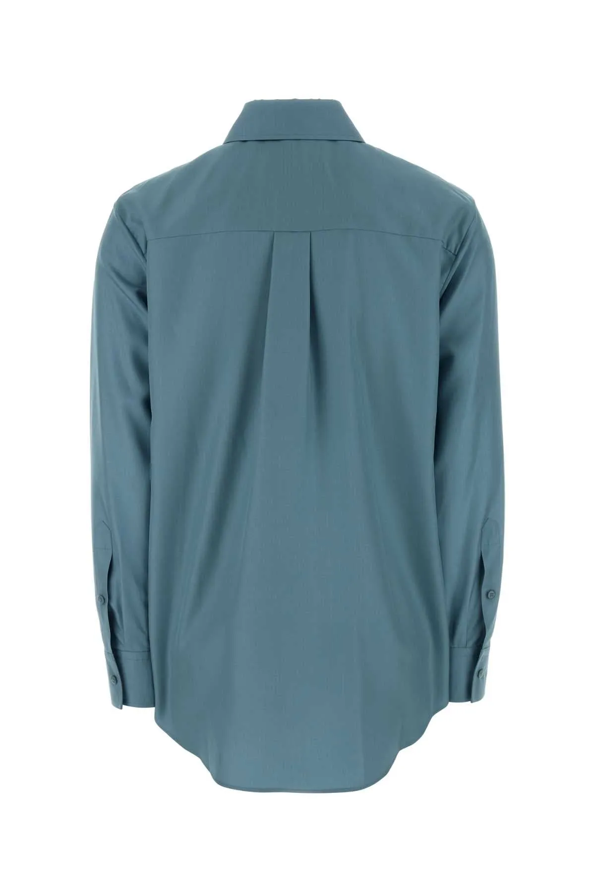 AIR FORCE BLUE SILK SHIRT sold by Lord & Taylor product image thumbnail 2