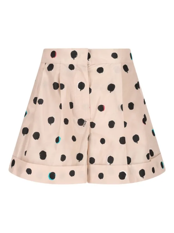 PRINTED TAFFETA SHORTS sold by Lord & Taylor