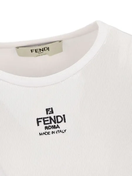 WHITE STRETCH COTTON T-SHIRT sold by Lord & Taylor product image thumbnail 3