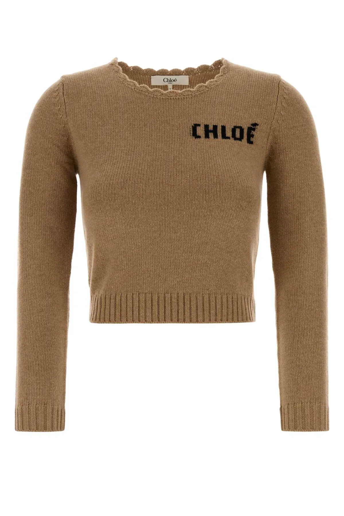 CAMEL WOOL BLEND SWEATER sold by Lord & Taylor