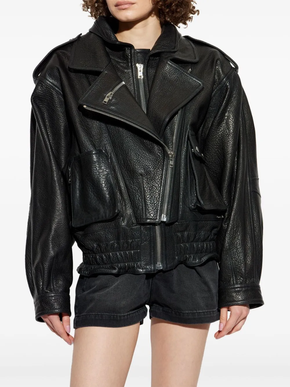 ANELI LEATHER JACKET sold by Lord & Taylor product image thumbnail 2