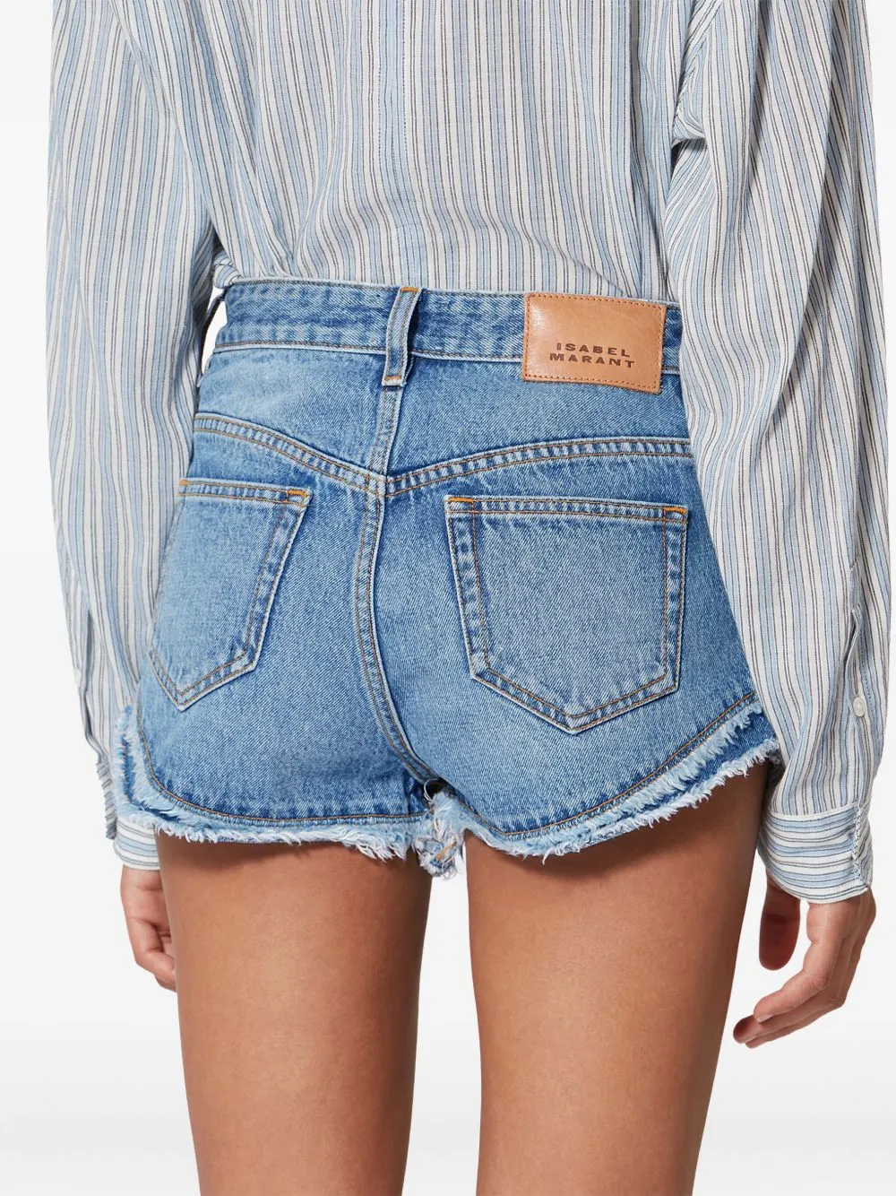 ENEIDALA DENIM SHORTS sold by Lord & Taylor product image thumbnail 4