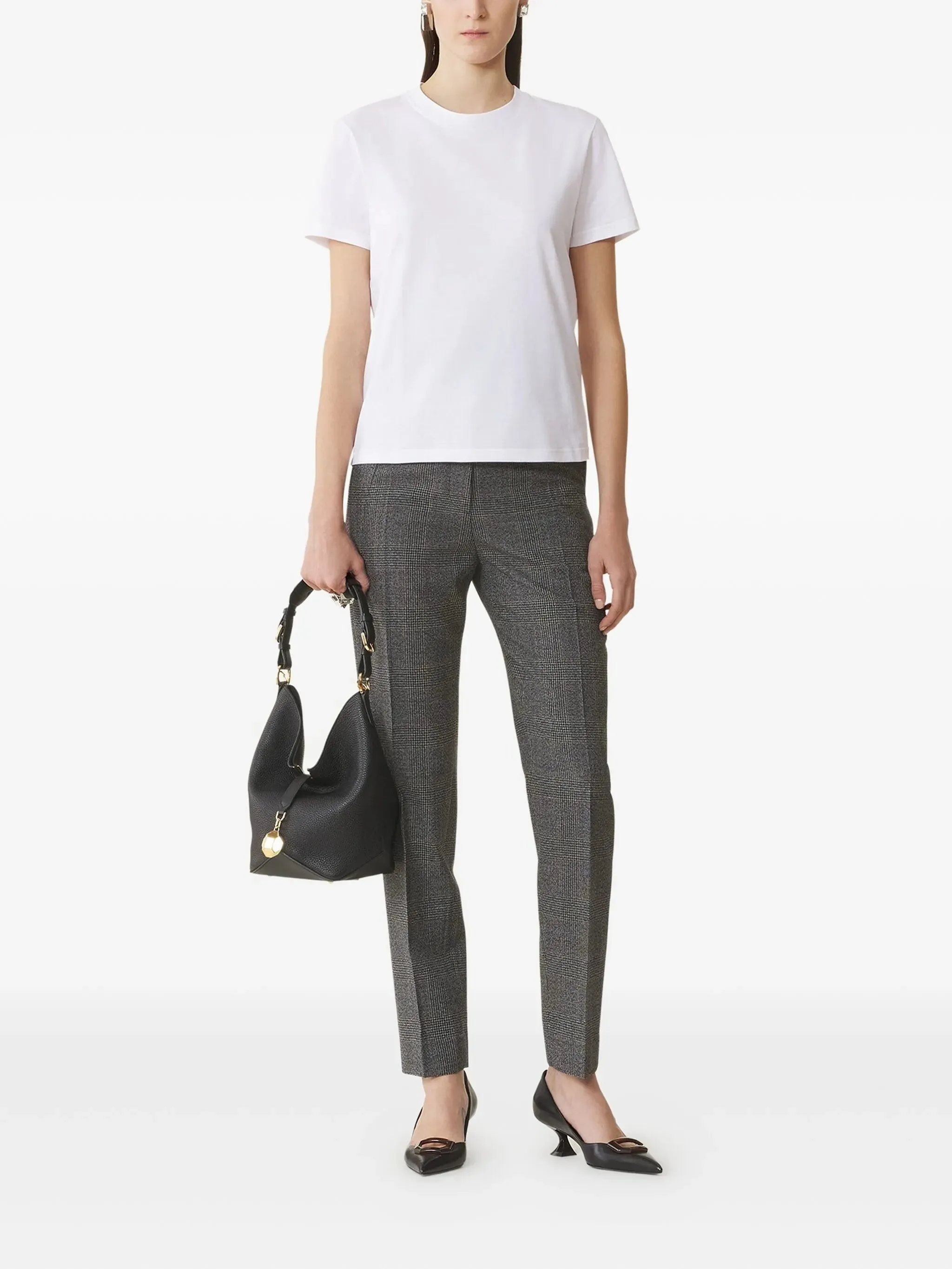 WHITE COTTON T-SHIRT sold by Lord & Taylor product image thumbnail 2